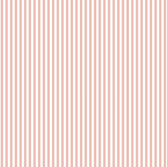 Villa Sol - Narrow Stripe in Pale Pink - Monaluna