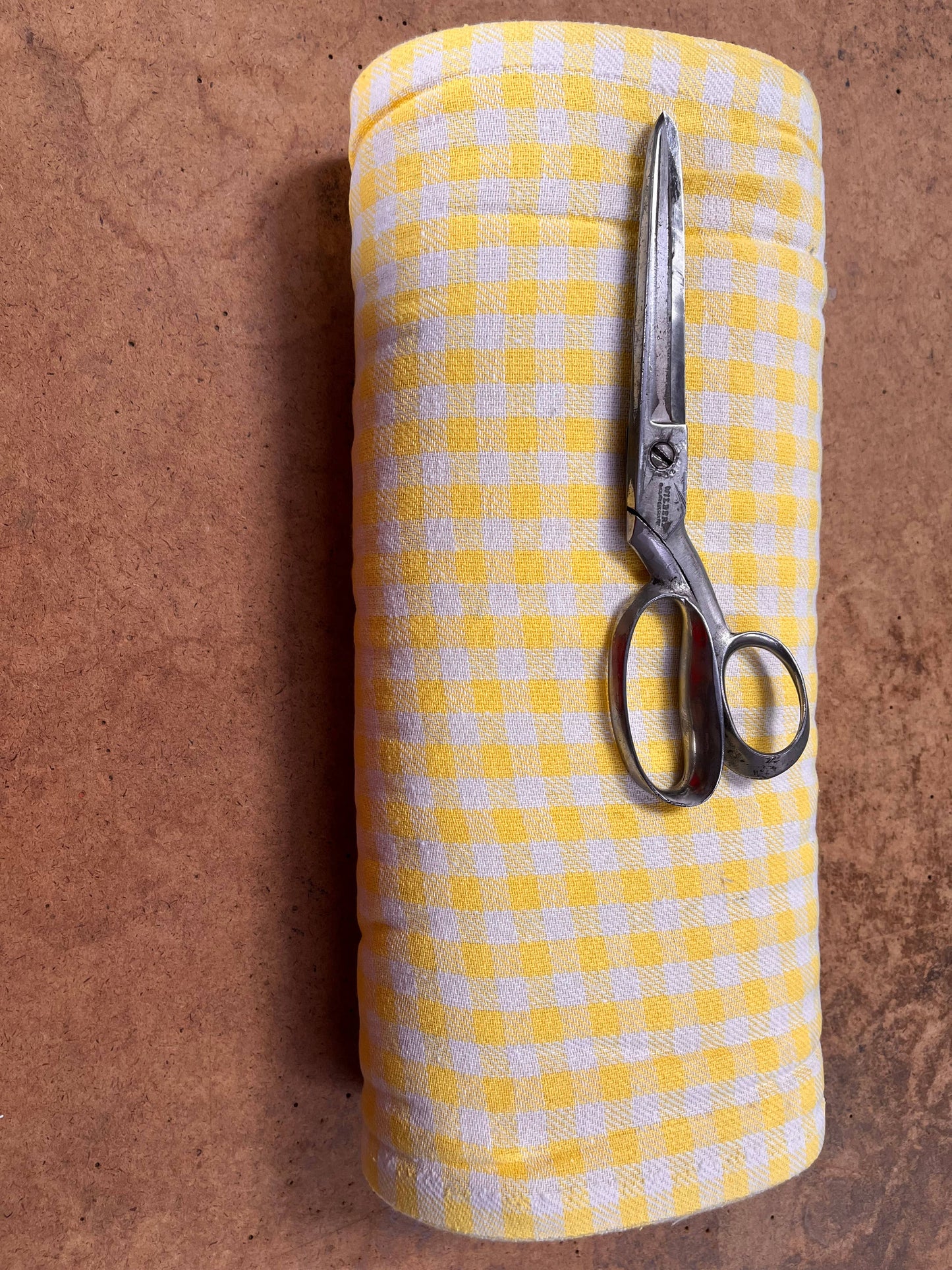 Garvanza Lightweight Dishcloth: Yellow / Check