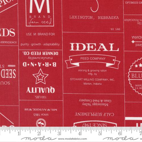 Vintage Brands Red (55650 22) by Sweetwater with Moda Fabrics