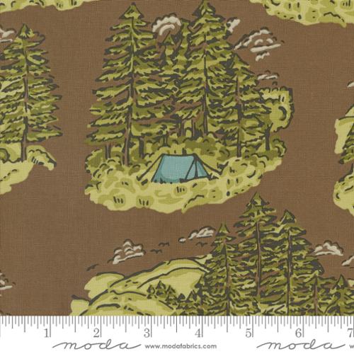 The Great Outdoors Soil (20880 20) by Stacy Iest Hsu with Moda Fabrics