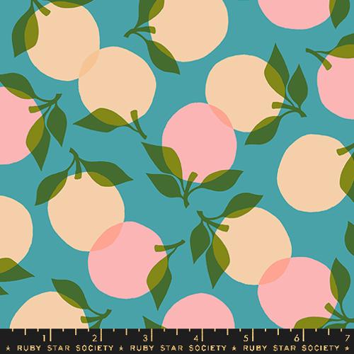 Juicy Dark Turquoise (RS0088 15) by Melody Miller of Ruby Star Society with Moda Fabrics