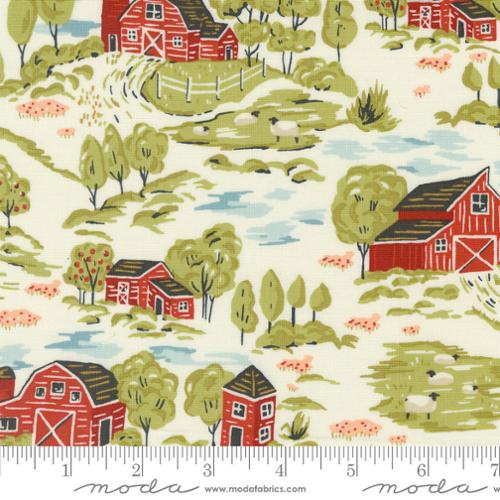Farmstead Porcelain (20901 11) by Stacy Iest Hsu with Moda Fabrics