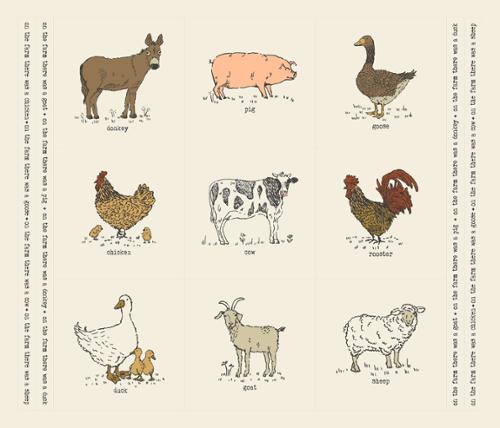 Farmstead Panel Porcelain (20908 12) by Stacy Iest Hsu with Moda Fabrics