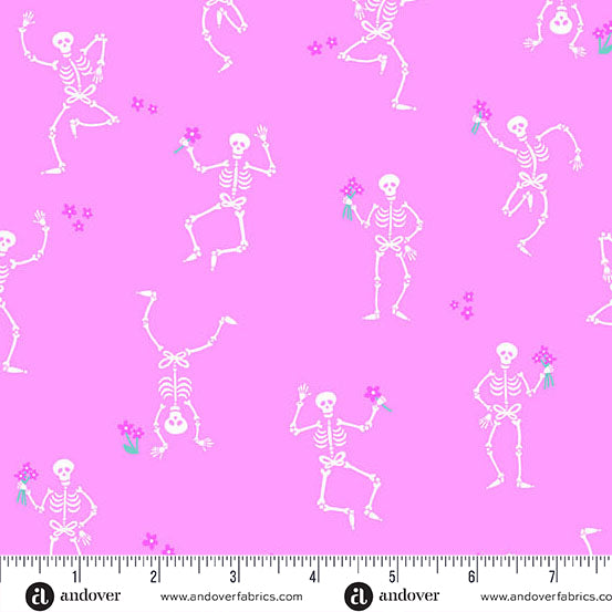 Ghostly Garden - Skeleton Jig Pink - KP Creates