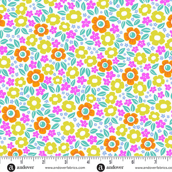 Ghostly Garden - Floral Fright in Multi - KP Creates
