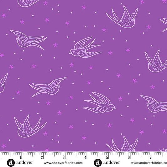 Perfect Day - Swallows in Purple - Libs Elliot