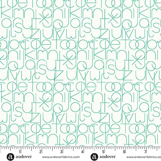 Sun Print Whisper - Enough Emerald - Alison Glass
