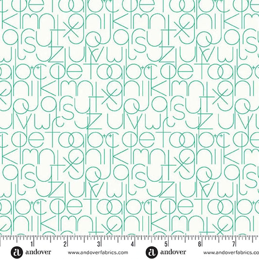 Sun Print Whisper - Enough Emerald - Alison Glass