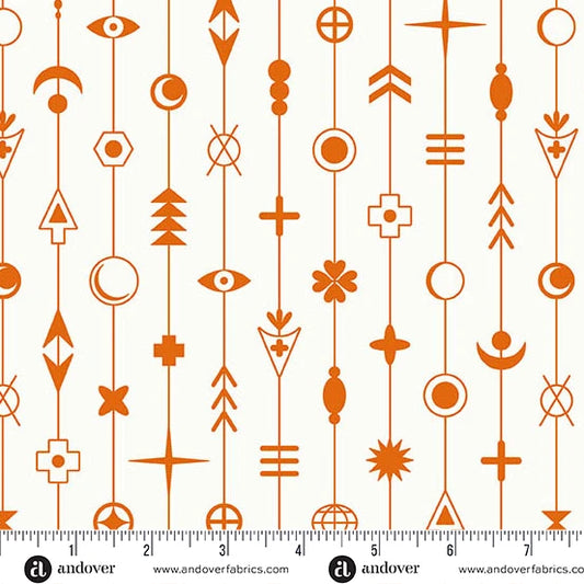 Sun Print Whisper - Gaze Flame - Alison Glass