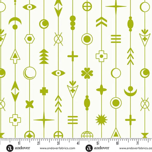Sun Print Whisper - Gaze Moss - Alison Glass