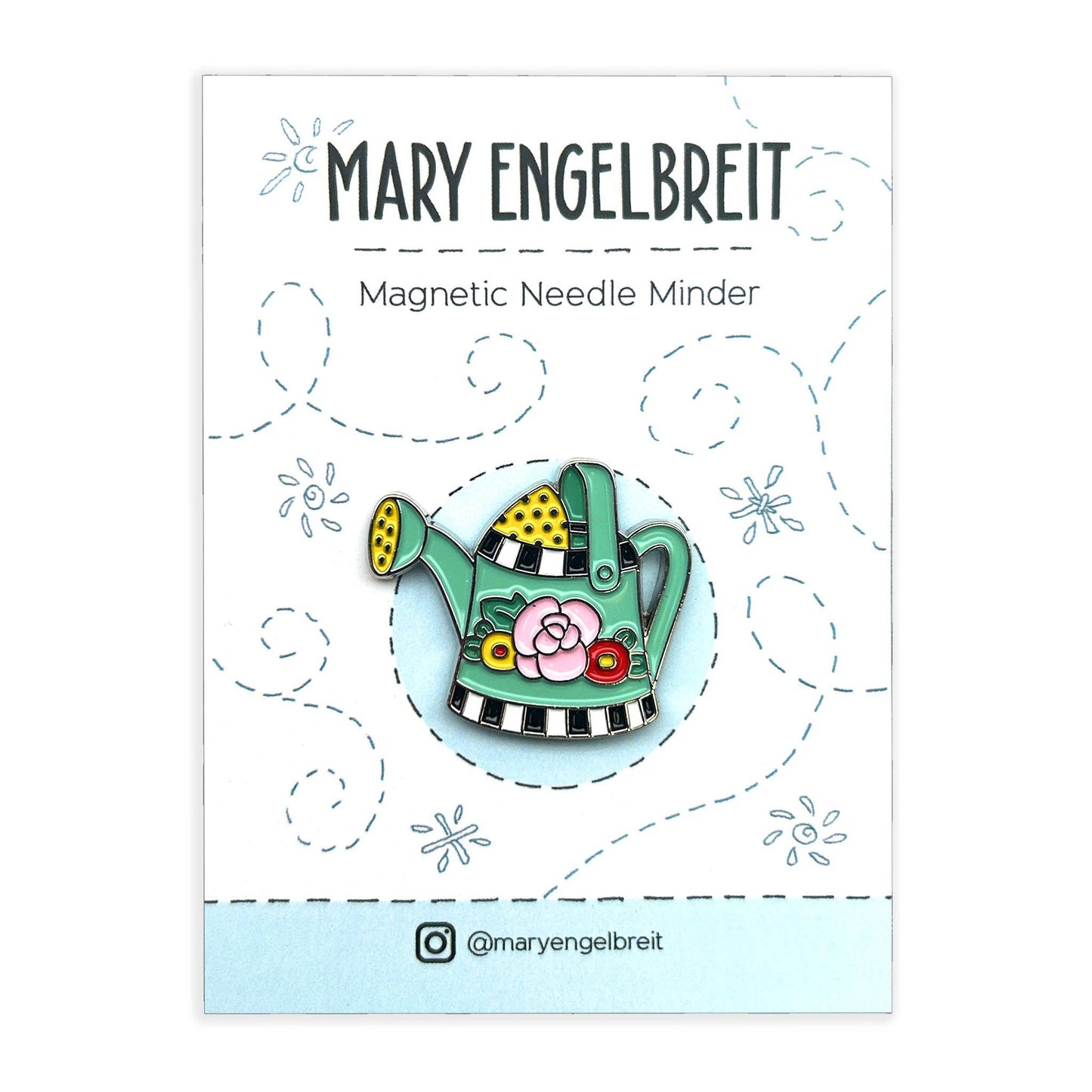 Mary Englebreit Watering Can Needle Minder