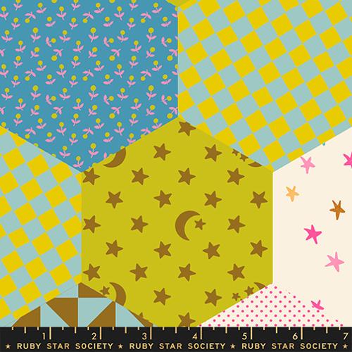 108" Catnap Posy (RS4138 13) by Alexia Abegg of Ruby Star Society with Moda Fabrics