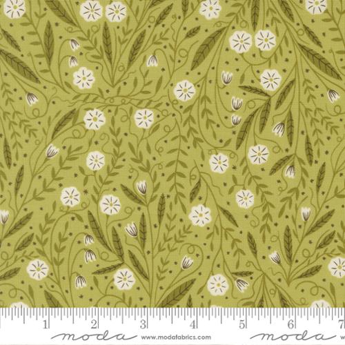 Night Owl - Woodland Floral in Leaf - Gingiber