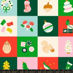 Merry Happy - Panel in Lollipop - Ruby Star Society