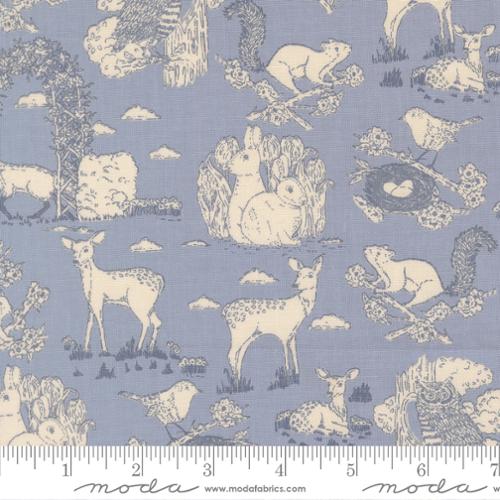My Secret Garden - Garden Toile in Dusk - Stacy Iest Hsu