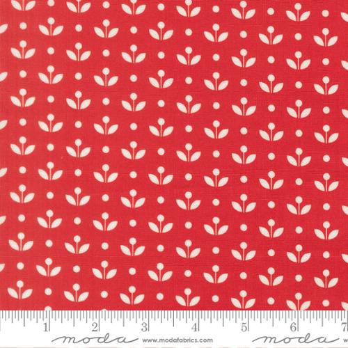 Bloomsberry - Mayfair Ditsy in Red  - Camille Roskelley