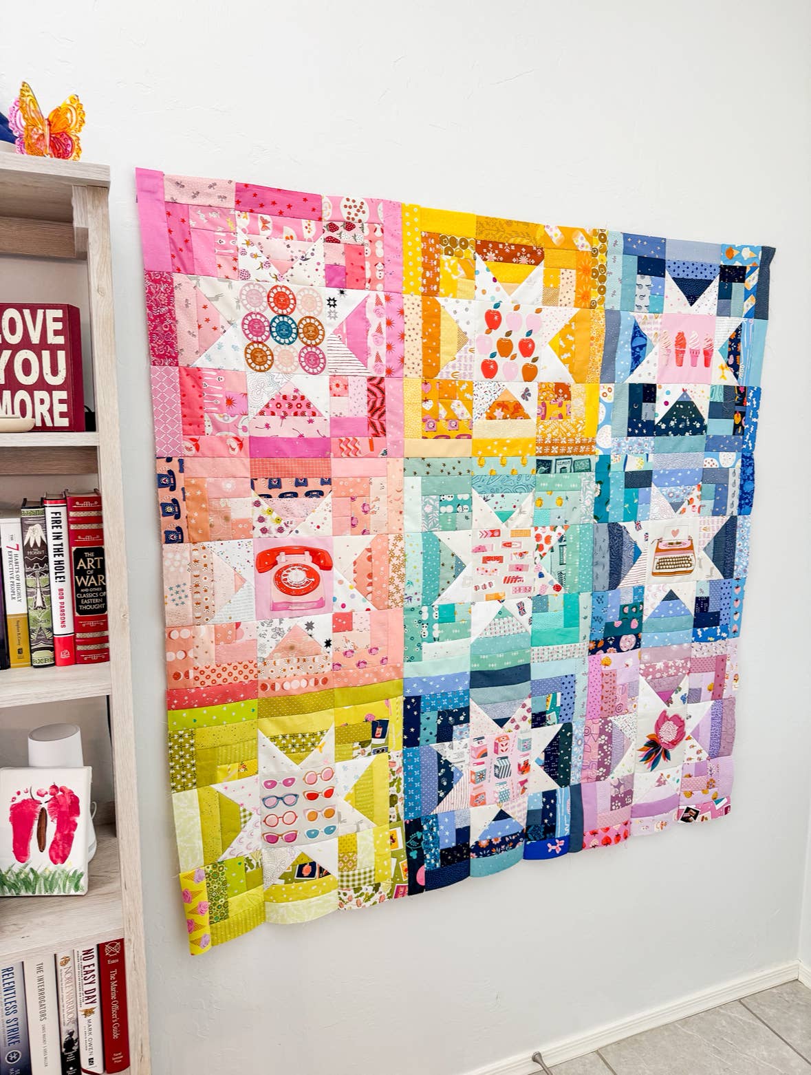 Nova Burst Quilt Pattern by QuiltCakes