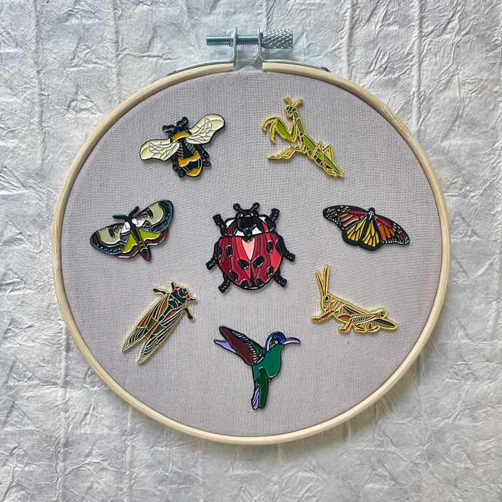 Needle Minder - Mind(er) the Pollinators by Kate Wyatt