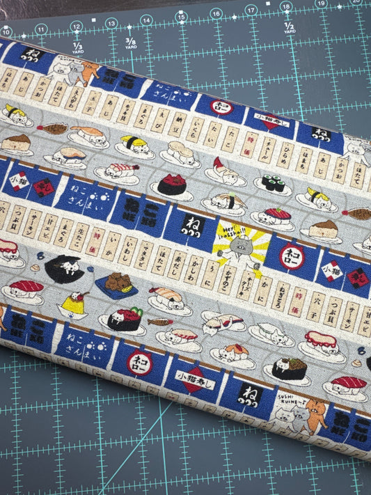 Sushi Cats - Navy - Kobayashi