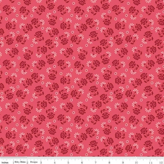 Berry & Sage - Roses in Tea Rose - Lori Holt