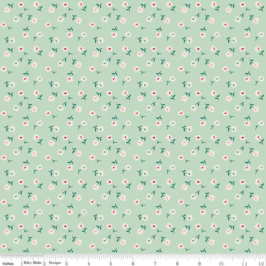 Berry & Sage - Daisy in Sage - Lori Holt