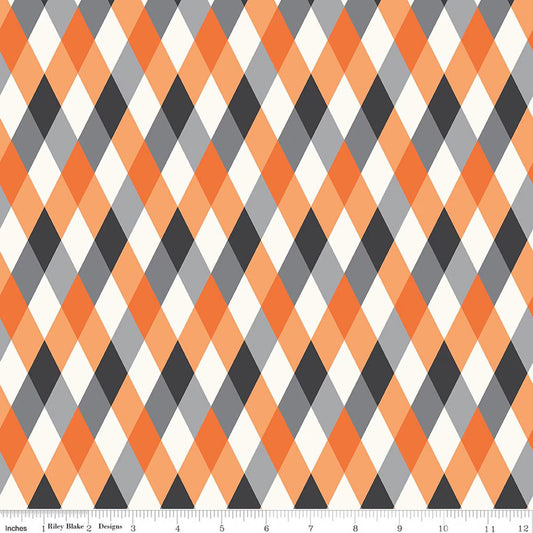 Frank & Friends - Diamonds in Orange - My Minds Eye