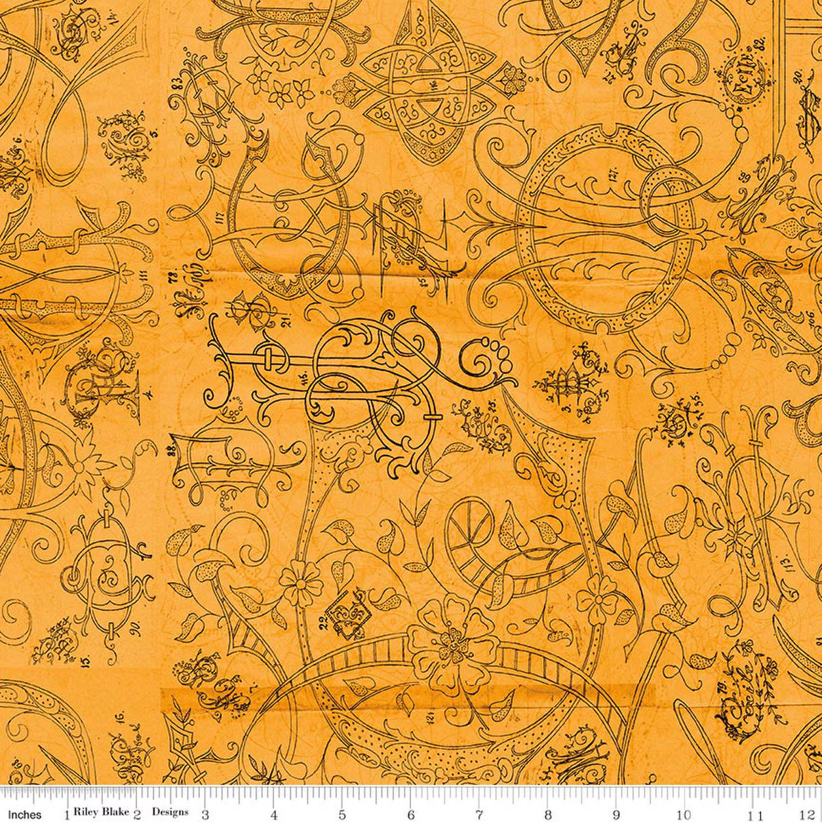 Scary Scraps - Scary Stitches in Orange - J. Wecker Frisch