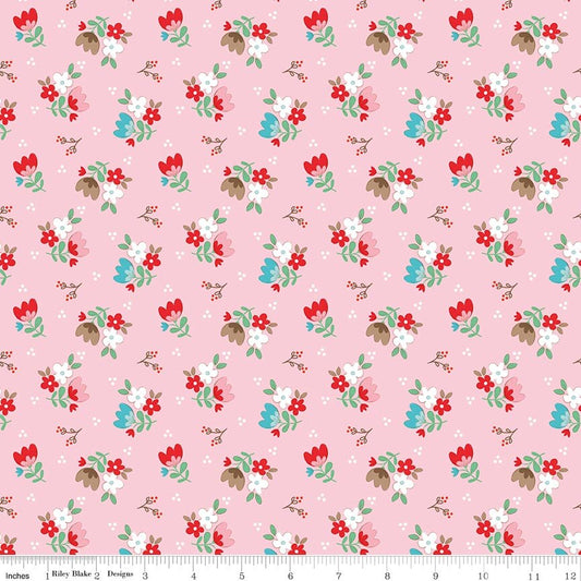 Whimsical Woodland - Floral Pink - Tasha Noel