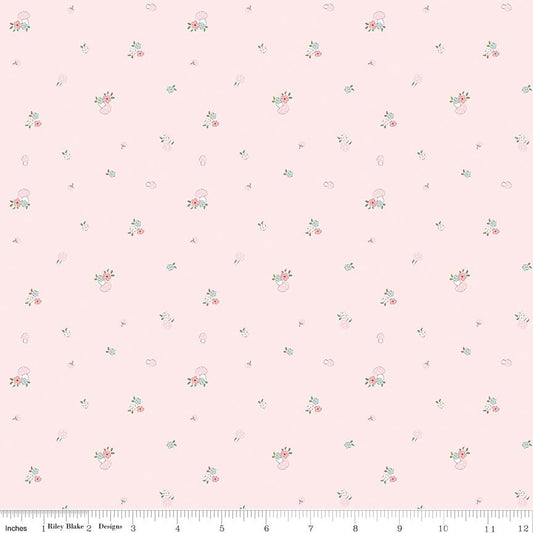 Whimsical Woodland - Mushrooms Pink - Tasha Noel