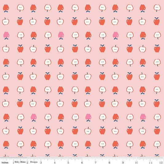 Cotton Nook - Apples in Pink - Minki Kim