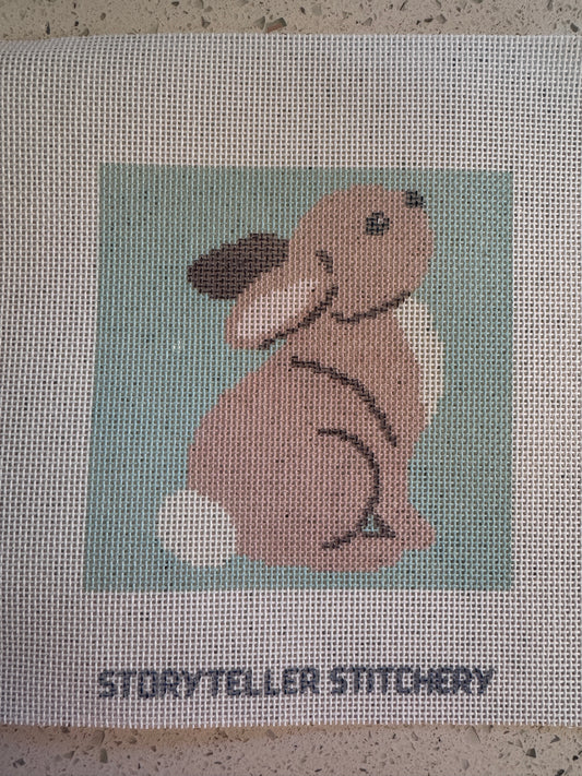 Bunny - Modern Needlepoint Kit - Storyteller Stitchery