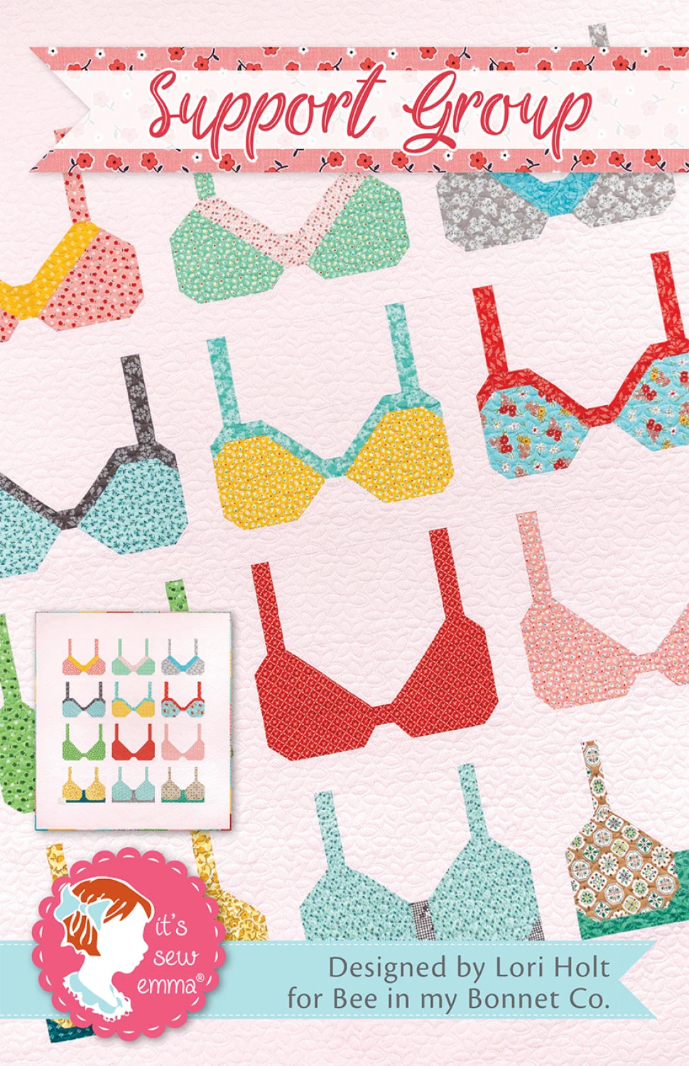 Support Group Quilt Pattern by It's Sew Emma