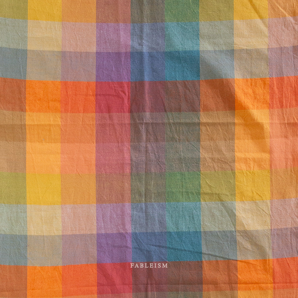 Lumiére - Wide Happy Checkers in Bold - Fableism Supply Co.