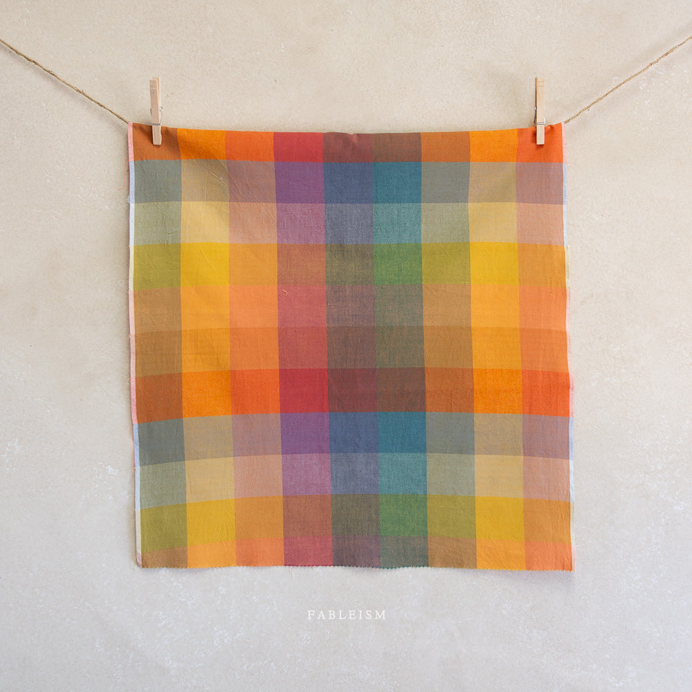 Lumiére - Wide Happy Checkers in Bold - Fableism Supply Co.