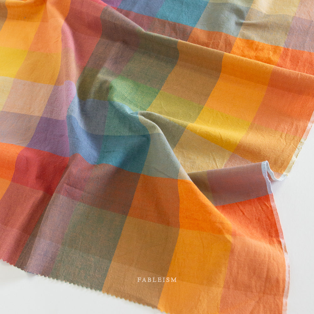 Lumiére - Wide Happy Checkers in Bold - Fableism Supply Co.