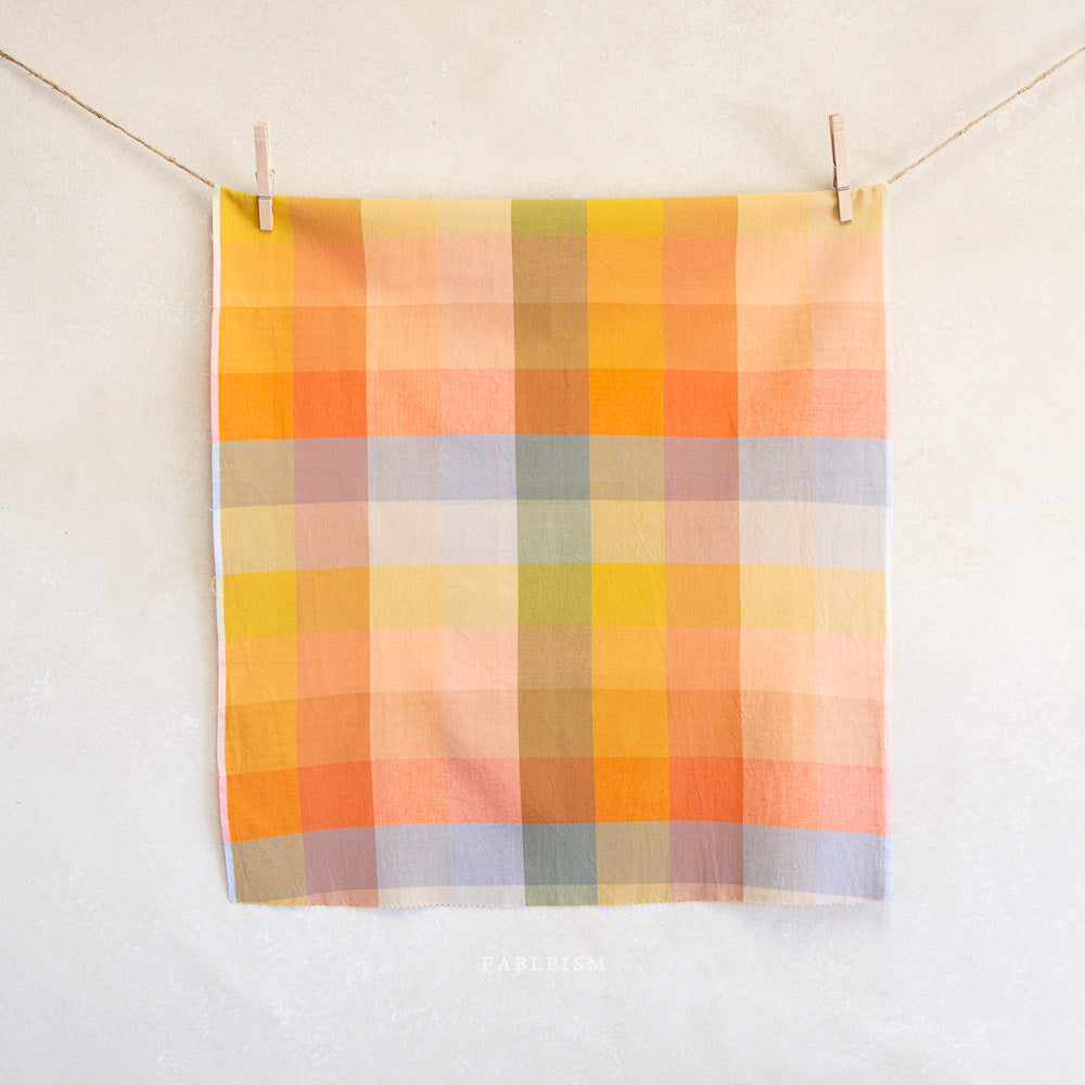 Lumiére - Wide Happy Checkers in Retro - Fableism Supply Co.