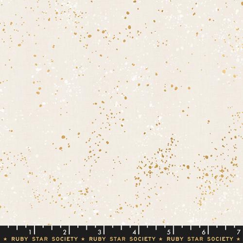 Speckled Metallic White Gold (RS5027 14M) by Rashida Coleman-Hale of Ruby Star Society with Moda Fabrics