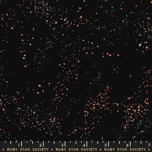 Speckled Metallic Black (RS5027 61M) by Rashida Coleman-Hale of Ruby Star Society with Moda Fabrics