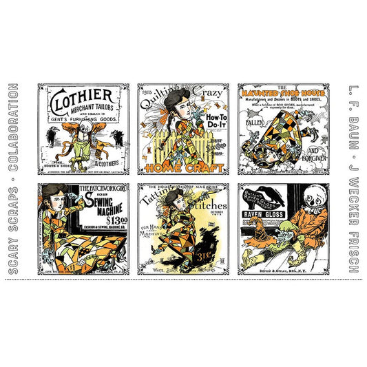 Scary Scraps - Patch Panel - J. Wecker Frisch