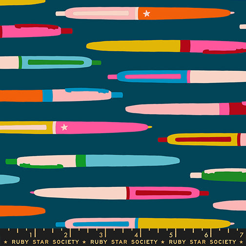 Trinketry - Pens in Galaxy - Ruby Star Society