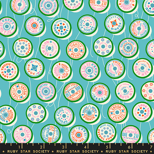 Trinketry - Spools in Turquoise - Ruby Star Society