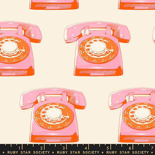 Sparkle Mart - Telephones in Natural - Melody Miller