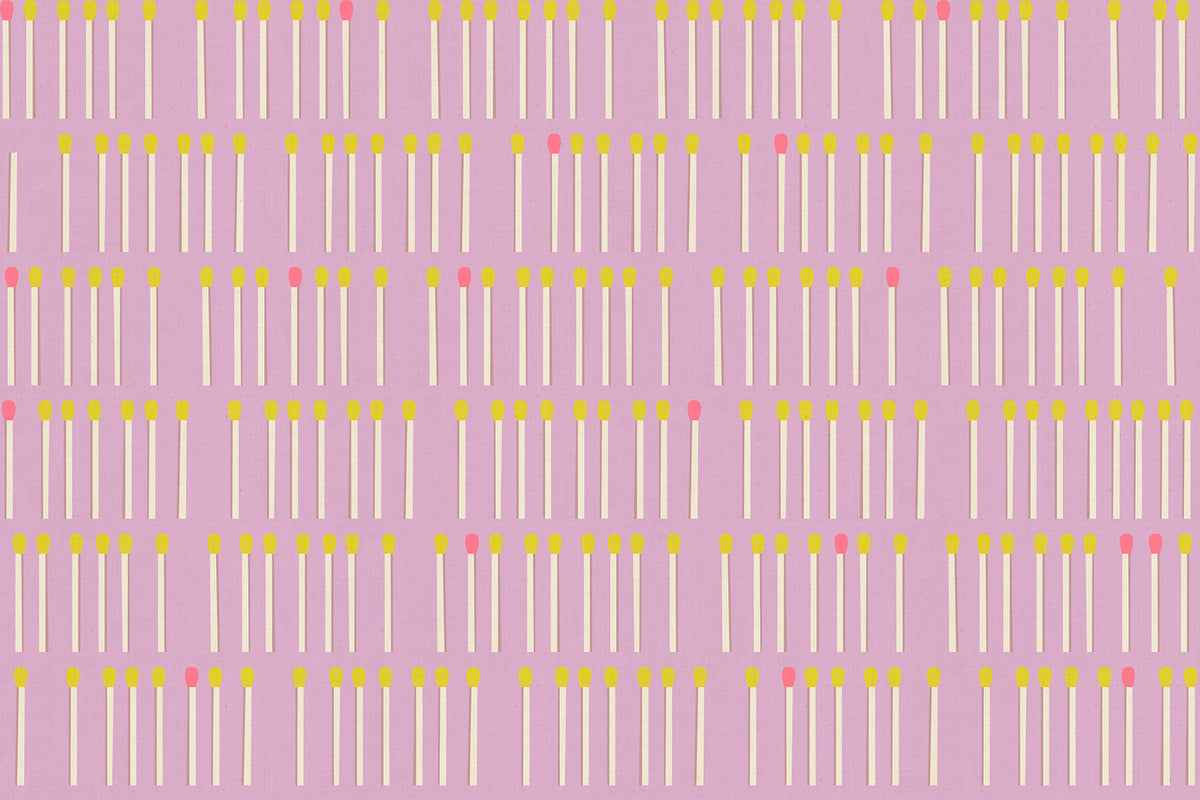 Lofi Linens - Meet your Match in Wisteria - Rashida Coleman Hale