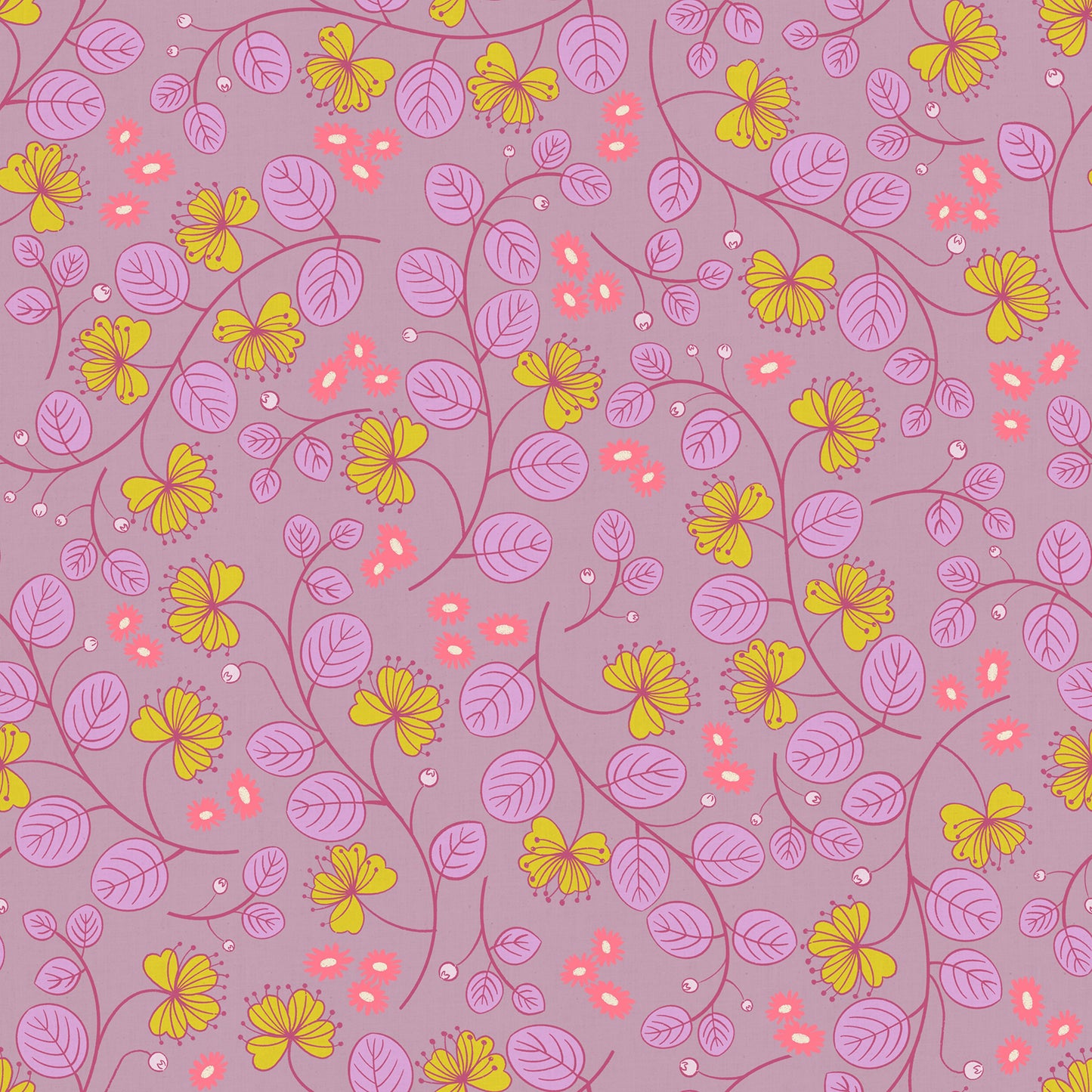Lofi Linens - Caper in Lilac - Rashida Coleman Hale
