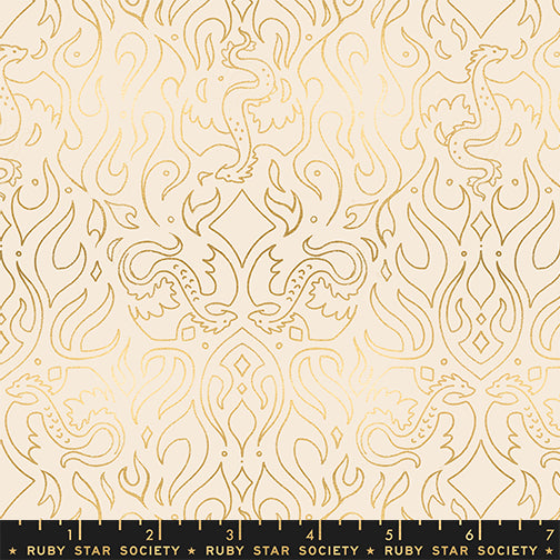 Fireglow - Scribe in Shell Metallic - Sarah Watts