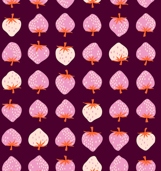Strawberry - Deep Plum - Ruby Star Society