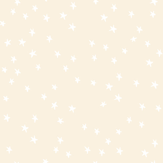 Starry - White on White  - Ruby Star Society