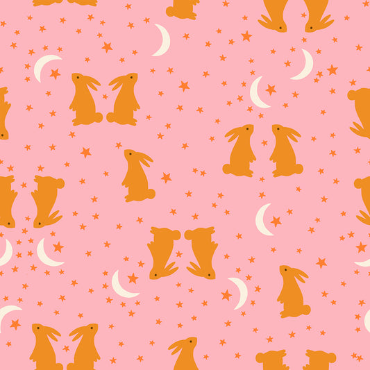 Mystic Fable - Bunnies in Rosebud - Alexia Marcelle Abegg of Ruby Star Society