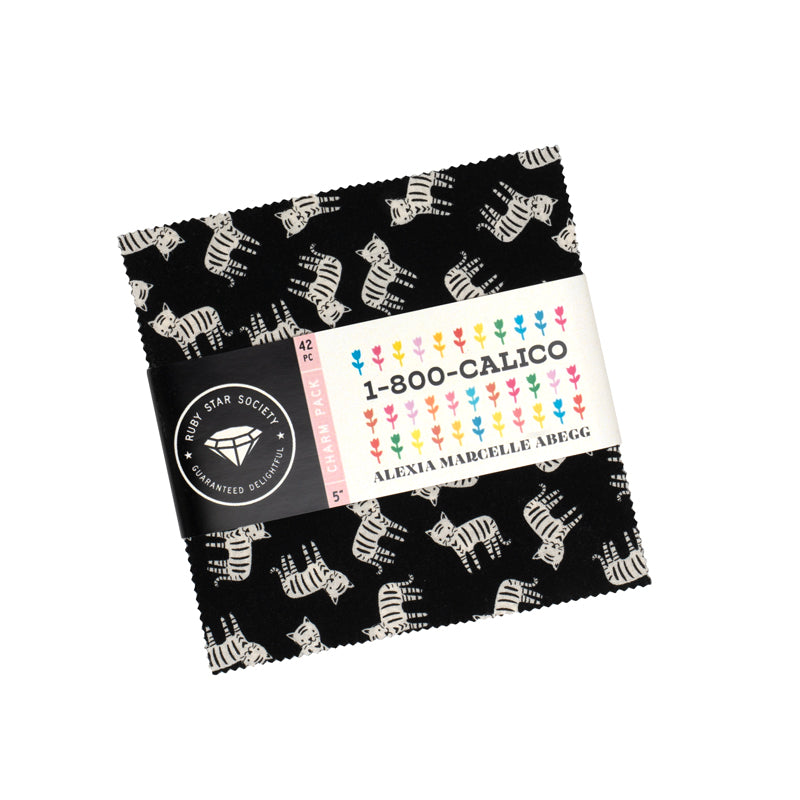 1-800-Calico Charm Pack - Alexia Abegg of Ruby Star Society