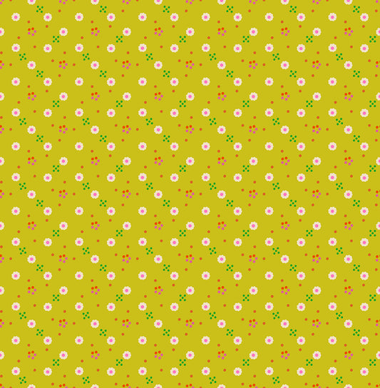 1-800-Calico - Bandana in Pistachio -  Alexia Abegg